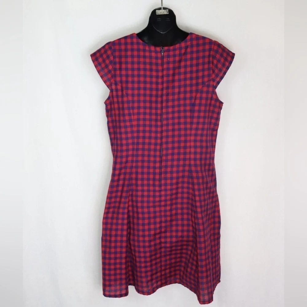 MATA TRADERS Checkered A-Line Dress - OFFERS WELCOME - Picture 7 of 14